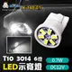 阿囉哈LED總匯_X-148-01_T10-3014-6燈-0.7W-白光-DC12V