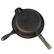 Great Belgian Waffle Iron Pre-Seasoned, PFOA/PTFE Free, Made In USA | Vintage...