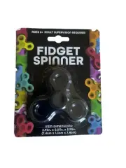 Toys Fidget Spinner Sensory Toy Black Anxiety Stress ADHD Autism 6+ Free Ship