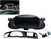 Latest Car LCD Speedometer Compatible for Audi A4L A4 Q5 S4 S5 B8 2010-2018 Digital Dashboard Panel Instrument Cluster Cock(2008-2016 A4)