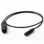 50cm Audio Cord For Canon mini to Standard XLR For BMPCC 4K Blackmagic Camera