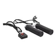 Tusk Lock On Heated ATV Grips with 5 Mode Heat Controller for Thumb Throttles