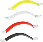 Kisangel 4pcs Guitar String Spreaders Durable String Dividers for Electric Acoustic Bass Ukulele Essential Tool for Neck Cleaning Setup Enhances Guitar Maintenance Efficiency