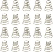Stainless Steel Bike Wheel Parts 24pcs Wheel Skewer Springs Easy Install Bike Hubs Spring for Boys and Girls Adults