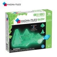 在飛比找ETMall東森購物網優惠-Magna-Tiles® 夜光磁力積木16片