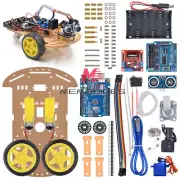 Avoidance Tracking Smart Robot Car Chassis Kit Ultrasonic module For Arduino A