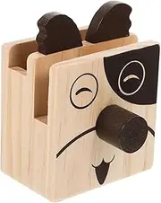 Angoily Creative Animal Design Pencil Holder Eyeglass Stand Multi Purpose Organizer for Desk Cute Dog Decorative Storage Container for Stationery Accessories