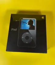Authentic Apple iPod A1136 30GB 5th Generation Black U2 Box. NEW SEALED NOS USA