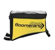 Tank Bag Dirtsack Boomerang Waterproof Shape Retain for Motorcycles (Yellow)