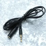 Black Volume Control 1 Meter Audio Extension Cable Audio Cable Cord Microphones