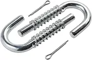 [Meckparts] Deck Release Pin & Spring 747-1116 932-0306A 714-0470 Compatible with Cub Cadet MTD Troy-Bilt Craftsman Huskee White Yardman Ryobi Arnold Murray Columbia Lawn Mower Tractor 917-04074 2PCS
