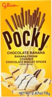 Pocky Covered Biscuit Stick (Chocolate Banana) - 2.47oz (Pack of 1)