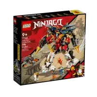 在飛比找momo購物網優惠-【LEGO 樂高】Ninjago-忍者終極合體機械人(717