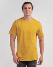 [Volcom] Volcom Men's Wash Solid T-Shirt in Seedy Yellow Size XL XL Seedy Yellow