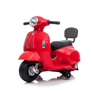 [現貨] Vespa 最新款偉士牌電動玩具車 偉士牌原廠授權 兒童電動玩具車 迷你摩托車 經典復古