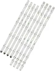 [NIBOTT] LED Backlight Strip Fit for Samsung UE43MU6100 UA43KU6000 UA43KU7000 UA43MU6100 UE43MU6105 BN96-41221A 41220A UE43MU6105K UN43KU6290