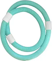 Kdjuope Weighted Fitness Hoop, Soft Fitness Circle, Portable Waist Training Tool, PVC Spring Hoop, Abdominal Exercise for
