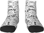 [JBYJBX] Video Game Boys Print Adult Socks Womens Mens Workout Thermal Cozy All-Season Gift Holiday Articles Use