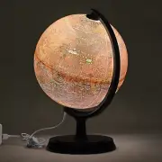 Mapsoft Explorer Illuminated Mars Globe, 24cm/9.5", RI-24, Lamp, Light, LED
