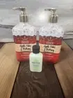 2PK Hempz Apple Cider & Nutmeg Moisturizer Body Lotion BONUS Green Tea Pear Mini