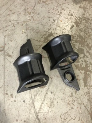 UAS Dual 8” Headrest Speaker Pods Black Textured