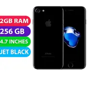 Apple iPhone 7 (256GB, Jet Black) - Refurbished (Excellent)