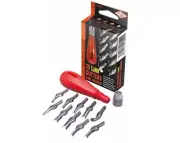 New ESSDEE Lino Cutters and Handle - 10 Pack