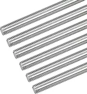 uxcell Fully Threaded Rod M10 x 160mm 1.5mm Thread Pitch 304 Stainless Steel Right Hand Threaded Rods Bar Studs 6 Pack