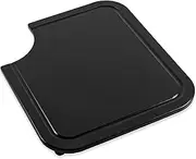 Camco RV/Marine Sink Mate 12½-Inches x 14 ½-Inches Cutting Board - Fits Securely Over Your RV or Boat's Kitchen Sink - Ideal for Cleaning, Carving and Chopping - Black (43858)