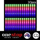 30 PCS LED Glow Sticks Bulk Colourful RGB for Xmas Birthday Wedding Party New