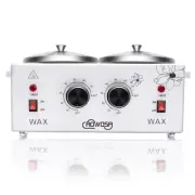 Double Wax Warmer Professional Electric Heater Machine for Hair Removal, Dual...