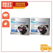 NEXGARD Monthly Flea and Tick Protection BLUE for Dogs 4.1 to 10 Kg 12 Chews