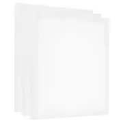 Painting Canvas Panels, 3 Pack 12x12 Inch Rectangle Blank Art Board, White