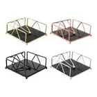 Flat Napkin Holder for Table Modern Farmhouse Weighted Tension Arm Napkin