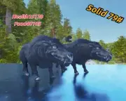 ARK Survival Rising PvE PC/XBOX/PS5 Solid Black High Statistics Daeodon (Pig)ASA