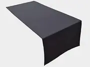 Lemos Home High-Quality Table Runner Table Linen Made from 100% Cotton Collection Concept, Choice of Colours and Sizes (Table Runner - 45 x 150 cm, Anthracite)