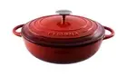 Pyrolux Pyrochef 28cm/4Lt Cast Iron Chef's Pan - Red RRP $279.00