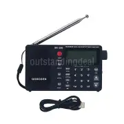 QODOSEN SR-286 Ultra-High Sensitivity Multi-band Radio Receiver Shortwave Radio-