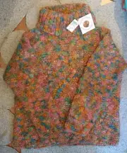 Indigenous Designs Of Santa Rosa Wool Sweater. Sz L. Retails $149. NWT. B16