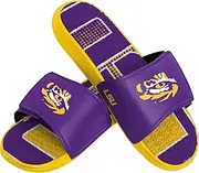 [FOCO] Men's NCAA College Team Logo Athletic Sport Shower Flip Flop Sandals Gel Slides