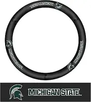 Michigan State University GLSTEERCOVER-Michigan State Genuine Leather Steering Wheel Cover