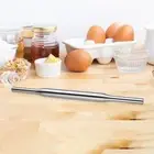 Stainless Steel Rolling Pin Handheld Roll for Pie Crust Ravioli Pastries