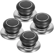 iplusmile 4pcs Sturdy Lid Knobs for Cooking Pots Heat Resistant Replacement Handles Compact Design for Pan Lids Easy Installation for Home and Restaurant Use