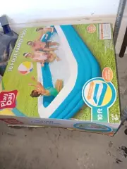 Play Day :: 10Ft Inflatable Family Swimming Pool (includes x1 repair patch)