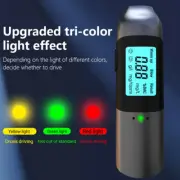 Portable Alcohol Breathalyzer Breath Tester Analyzer LED Display Rechargeable