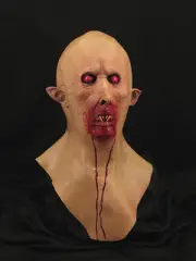 Nas V Halloween Horror Latex Mask Prop, NEW