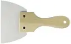 Wahei freiz Cooking Utensils Scraper Triangular Rubber Spatula Mido Wooden Handl