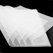 Silicone Dehydrator Sheets (6/10/12 Pack) - Jerky, Fruit - Food Dehydrator Sheets for Dehydrators for Food and Jerky like Excalibur Food Dehydrator Accessories, Cosori Dehydrator and Magic Mill Dehydrator - Fine Mesh Dehydrator Trays (6)