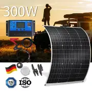 12V 300W Solar Panel Kit Complete Mono Home Caravan Camping Power Charge Battery