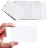 20 X Inkjet PVC NFC Cards with NFC Chip NXP NTAG215 NFC Tag Compatible with Epson & Canon Inkjet Printers, Blank Card, Waterproof & Double Sided Printing, Compatible with Amiibo and TagMo-TimesKey